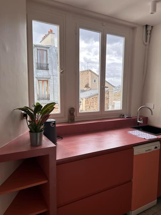 Un Fabuleux Decor Pour Un Chaleureux Appartement Paris Exterior photo