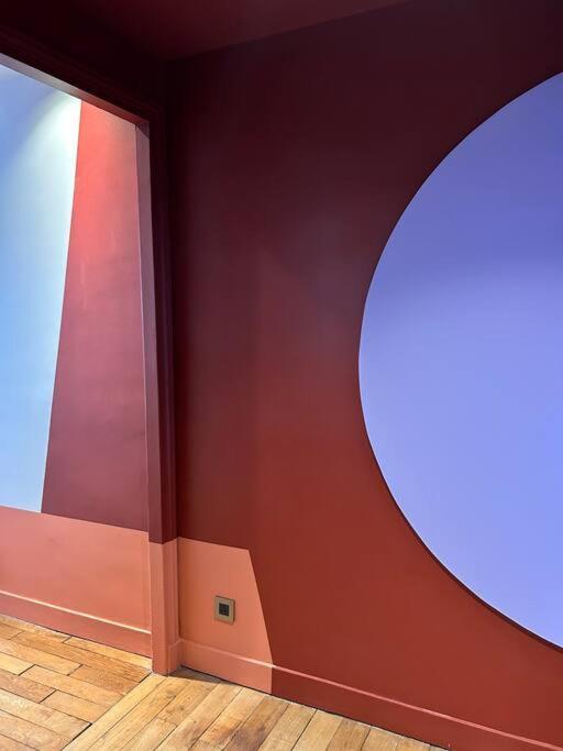 Un Fabuleux Decor Pour Un Chaleureux Appartement Paris Exterior photo