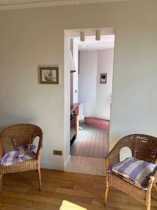 Un Fabuleux Decor Pour Un Chaleureux Appartement Paris Exterior photo